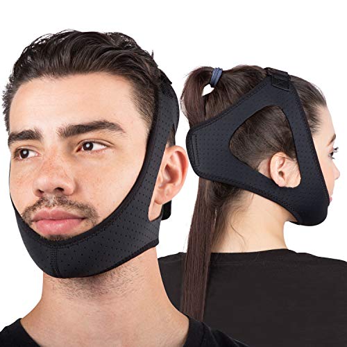 Cinta anti ronquidos ajustable para hombres