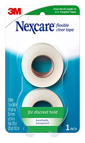 cinta médica transparente Nexcare resistente al agua