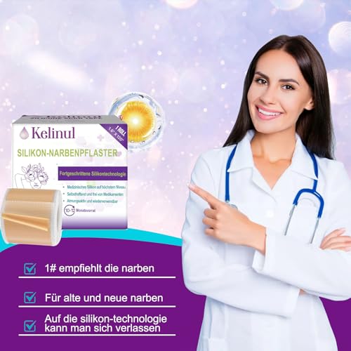 Cinta para cicatrices, fácil de usar