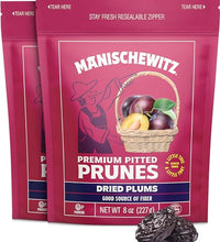 ciruelas pasas sin azúcar Manischewitz