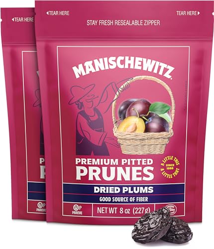 ciruelas pasas sin azúcar Manischewitz