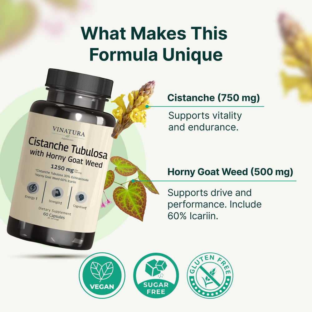 Cistanche con Epimedium 1250 mg