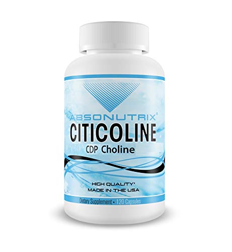 Citicoline Cápsulas Vegetales 530 mg