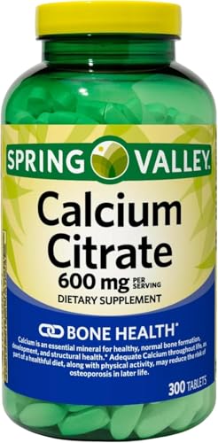 citrato de calcio 600mg para huesos fuertes
