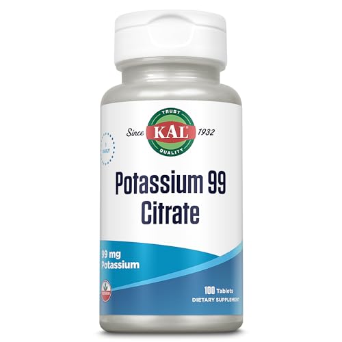 Citrato de potasio para salud muscular
