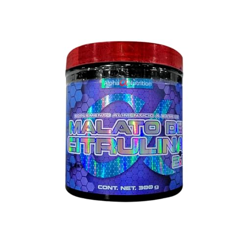 citrulina malato Alpha Nutrition sabor azul