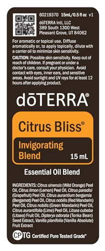 Citrus Bliss para aromaterapia diaria