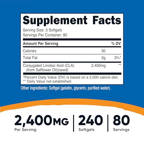 CLA 800 mg Nutricost