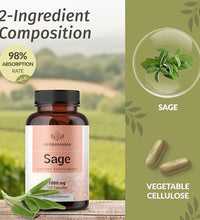 claridad mental con cápsulas de salvia