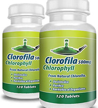 Clorofila en tabletas natural