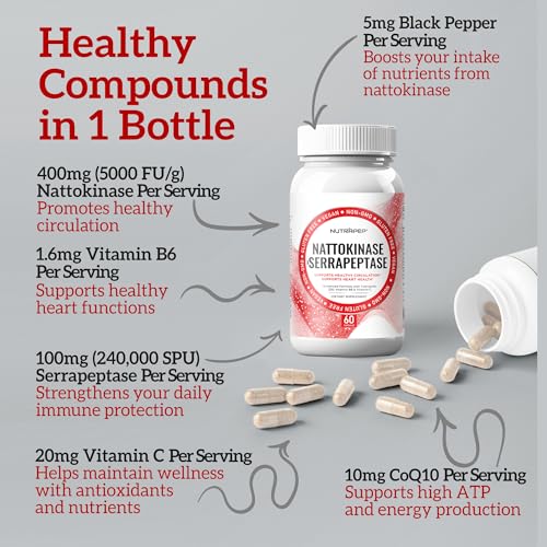 Coenzima CoQ10 y vitaminas esenciales