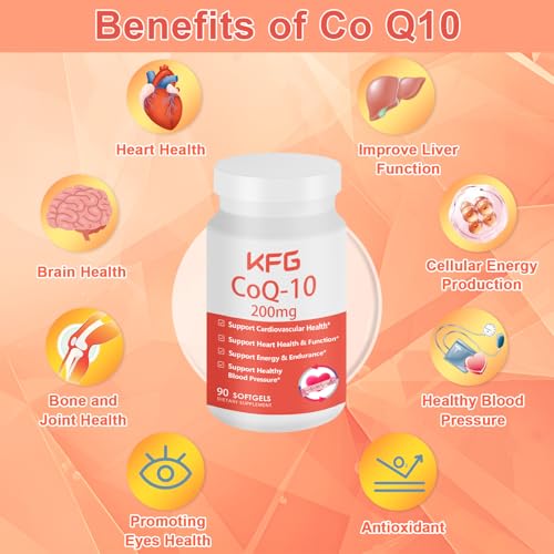 Coenzima Q10 sin gluten beneficios