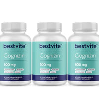 Cognizin Citicolina 500mg beneficios cognitivos