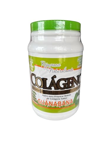 colágeno hidrolizado en polvo sabor guanábana
