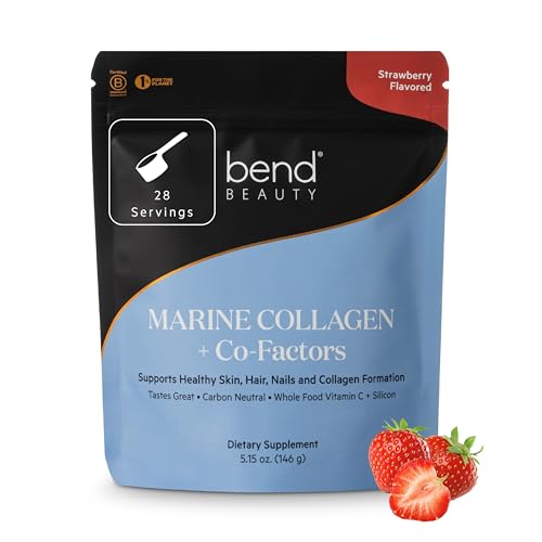 Colágeno marino en polvo sabor fresa