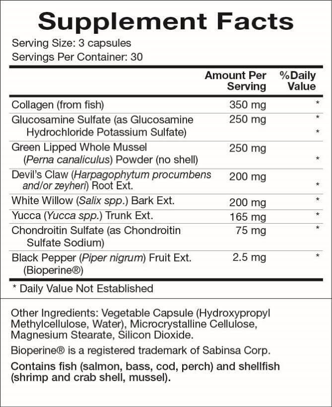 colágeno y glucosamina para salud articular
