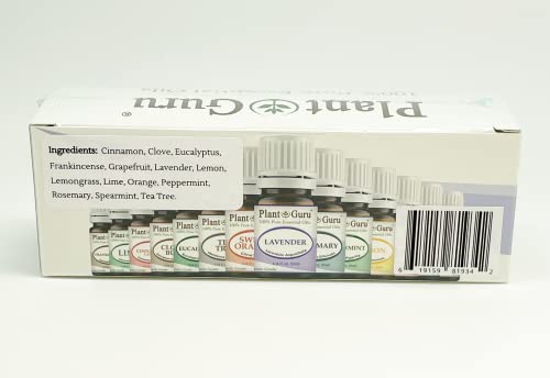 colección de aceites esenciales Plant Guru