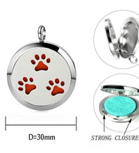 collar aromaterapia acero inoxidable duradero