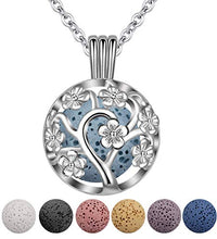 collar aromaterapia árbol de sakura