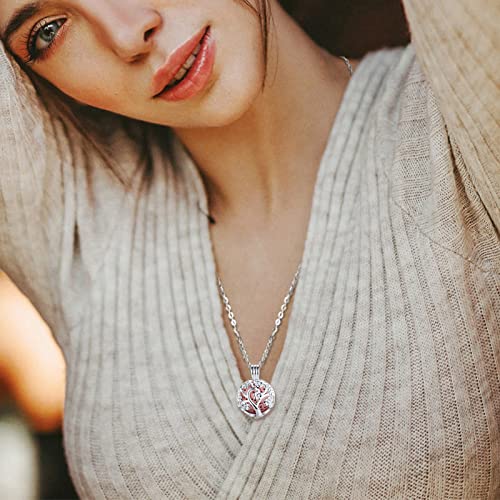 collar con piedras de lava