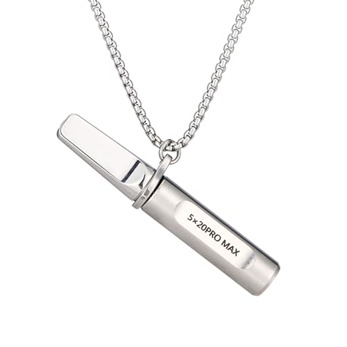 collar de acero inoxidable para ansiedad
