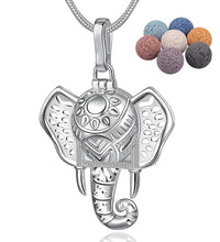 Collar de aromaterapia con elefante