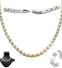collar de titanio magnético para salud
