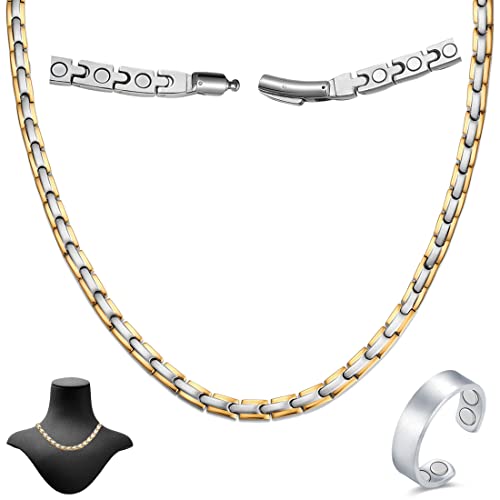 collar de titanio magnético para salud