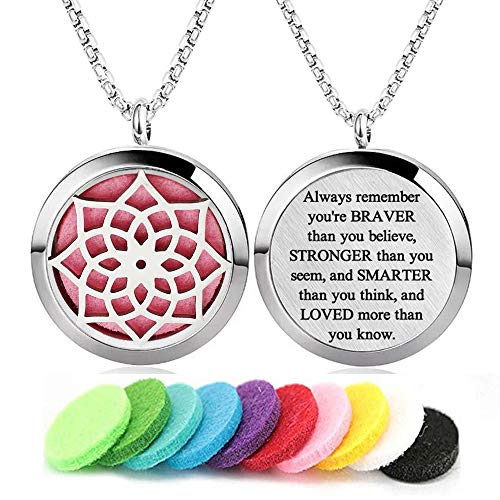 collar difusor de aceites esenciales girasol