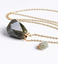 collar piedra labradorita para mujeres
