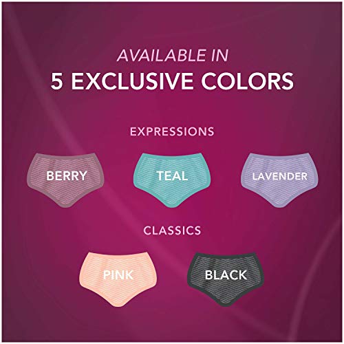 Colores variados de ropa interior Depend