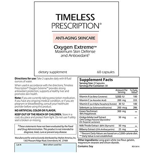 Combinación de vitaminas y minerales