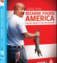 Comida Bizarra América en DVD