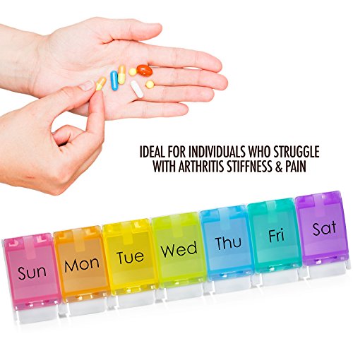 compartimentos amplios para pastillas