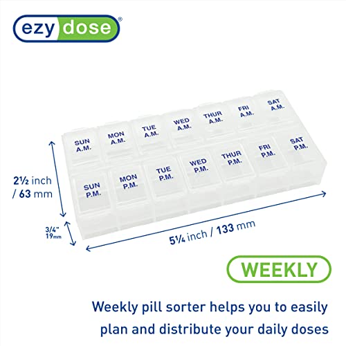 compartimentos medianos para pastillas Ezy Dose