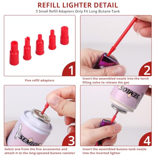 compatible con antorchas y encendedores