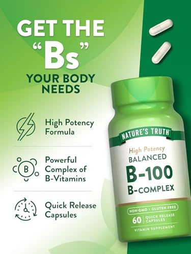 Complejo B-100 Nature's Truth en paquete