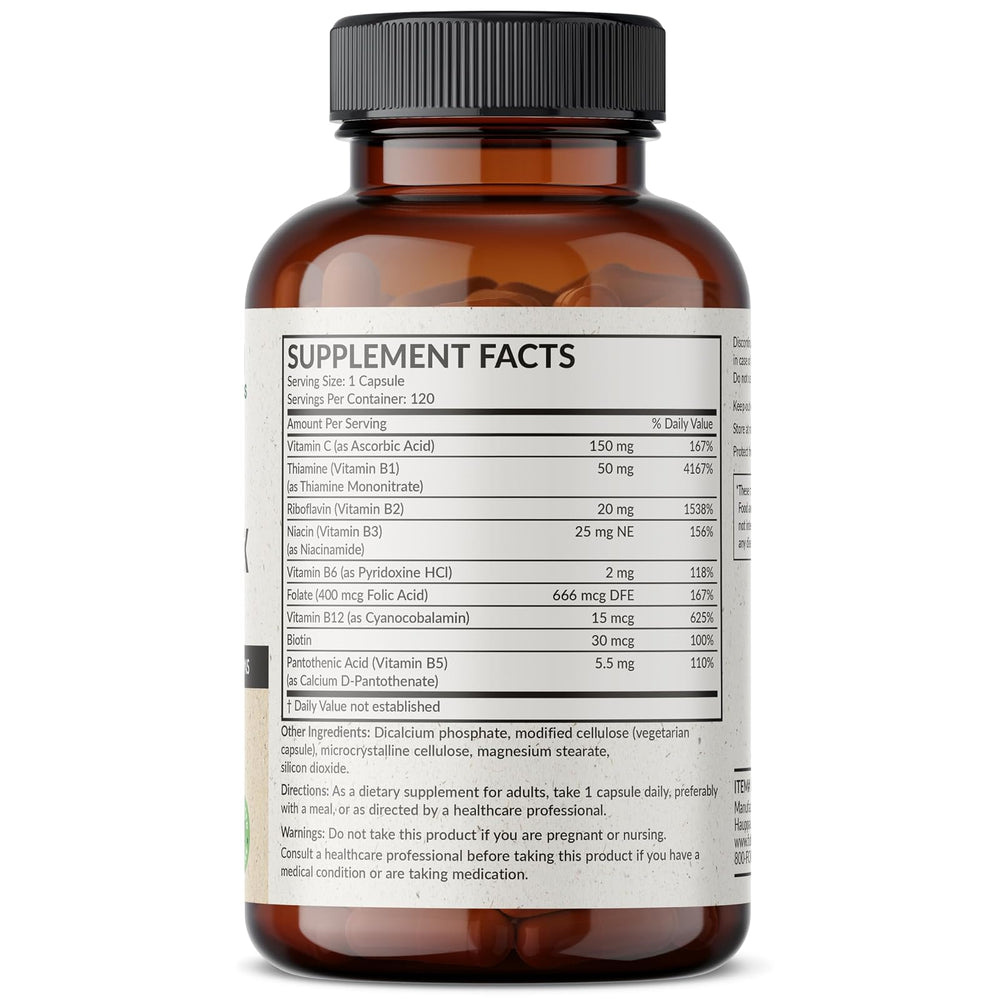 Complejo B de Futurebiotics 120 cápsulas