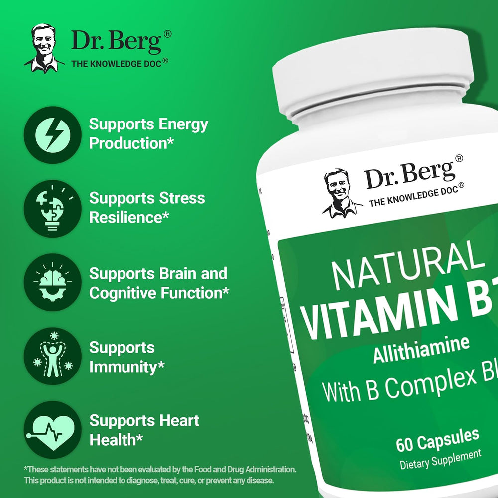 Complejo B Dr. Berg 60 Cápsulas