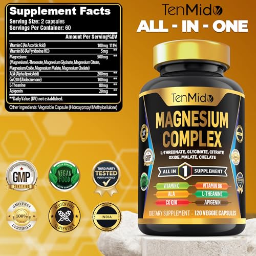 Complejo de magnesio para relajación muscular