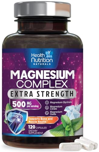 Complejo de magnesio para salud muscular
