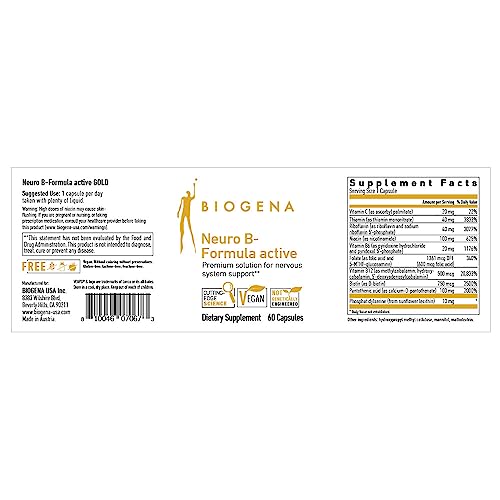 complejo de vitamina B para el sistema nervioso