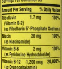 Complejo de vitamina B para energía