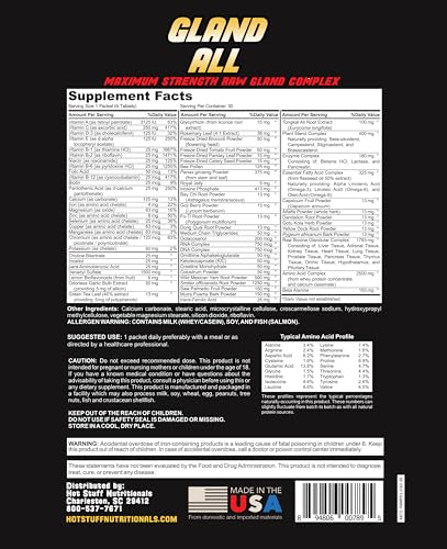 complejo gland all-raw para energía diaria
