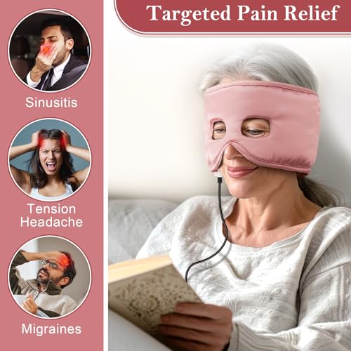 compresa térmica para sinusitis