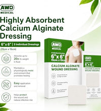 Compresas absorbentes de gasa médica