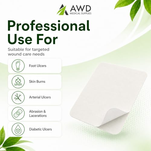 Compresas de alginato para uso profesional