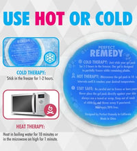 Compresas de calor y frío para terapia