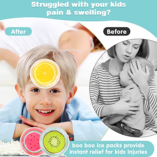 compresas frías sabor frutal para bebés