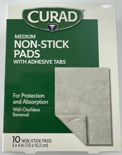 compresas medianas no adhesivas Curad para heridas